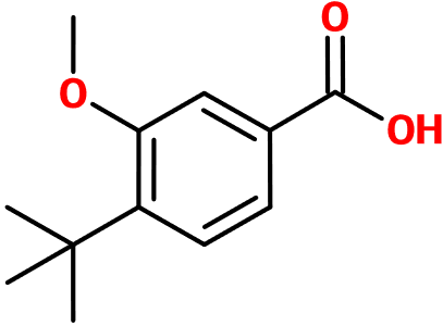(image for) MC095835 3-Methoxy-4-t-butylbenzoic acid
